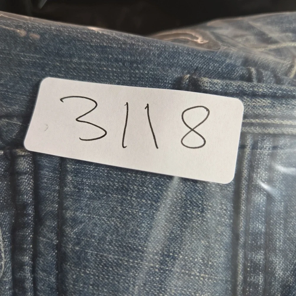 Vintage St. John's Bay Denim Cargo Shorts Men's Size 40 Faded Y2K